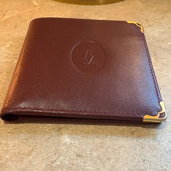 Cartier Unisex bi-fold wallet with 8 pockets, Made In Italy - Picture 2 of 15